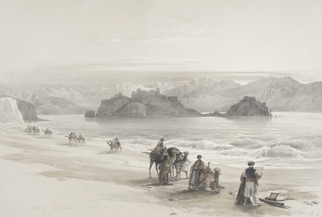 Ön Graia, Akabaviken av David Roberts