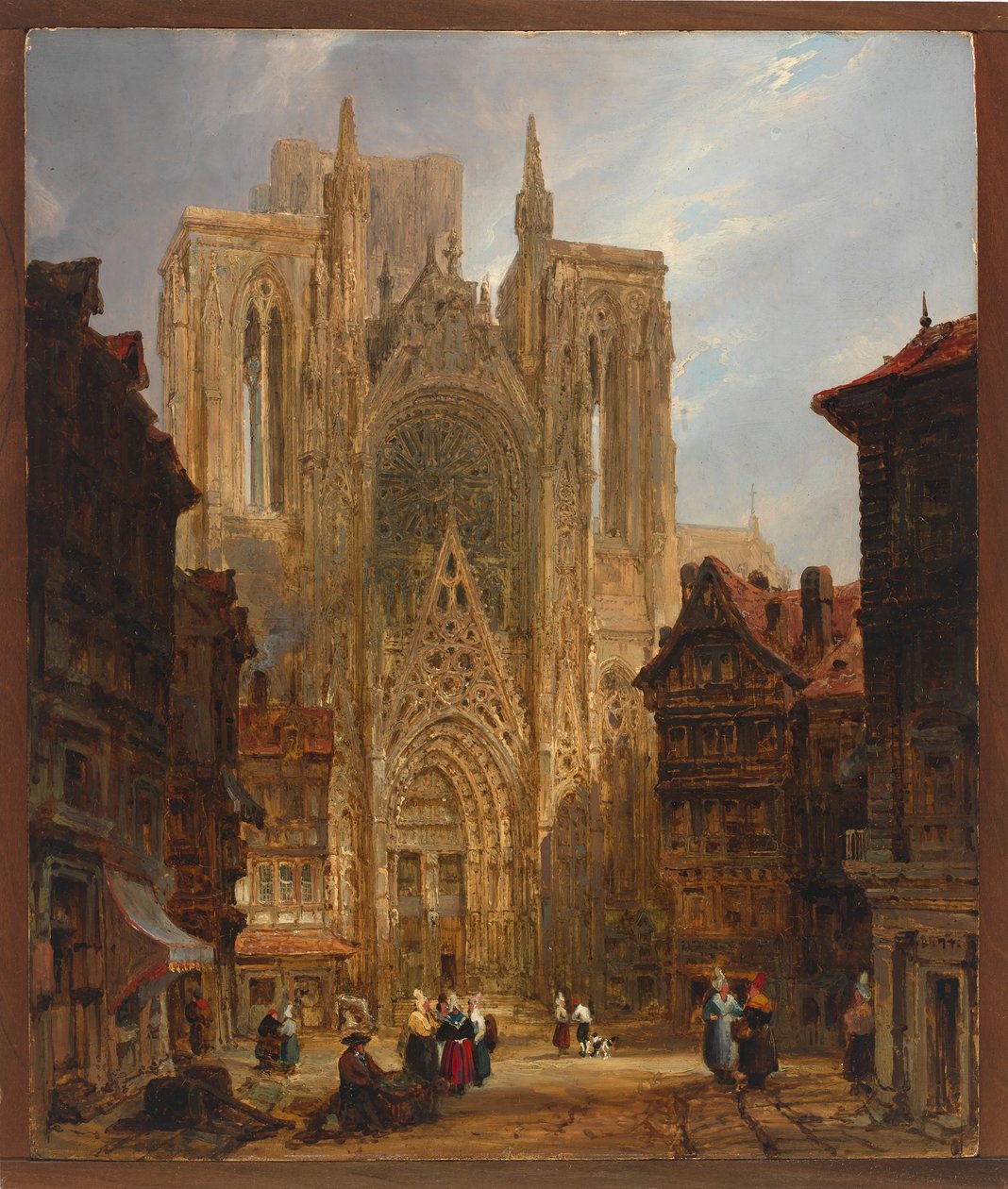 Katedralen i Rouen av David Roberts
