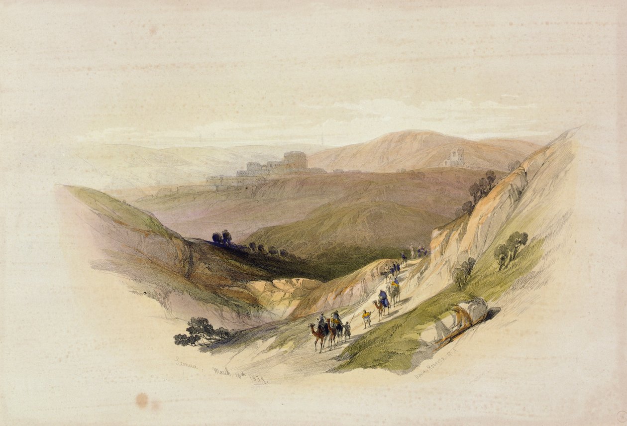 Ruinerna av Semua, 16 mars 1839 från volym 1 av 