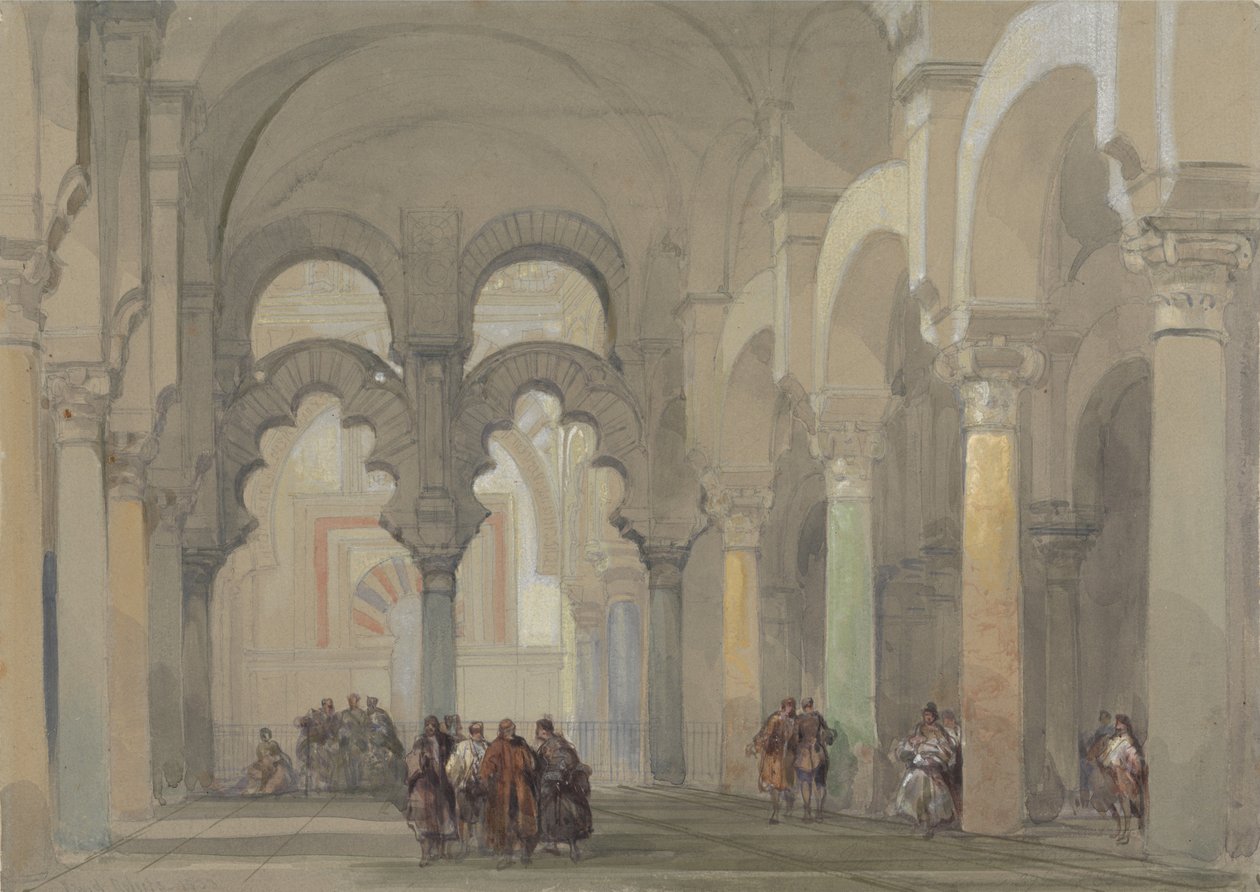Moskén i Córdoba av David Roberts
