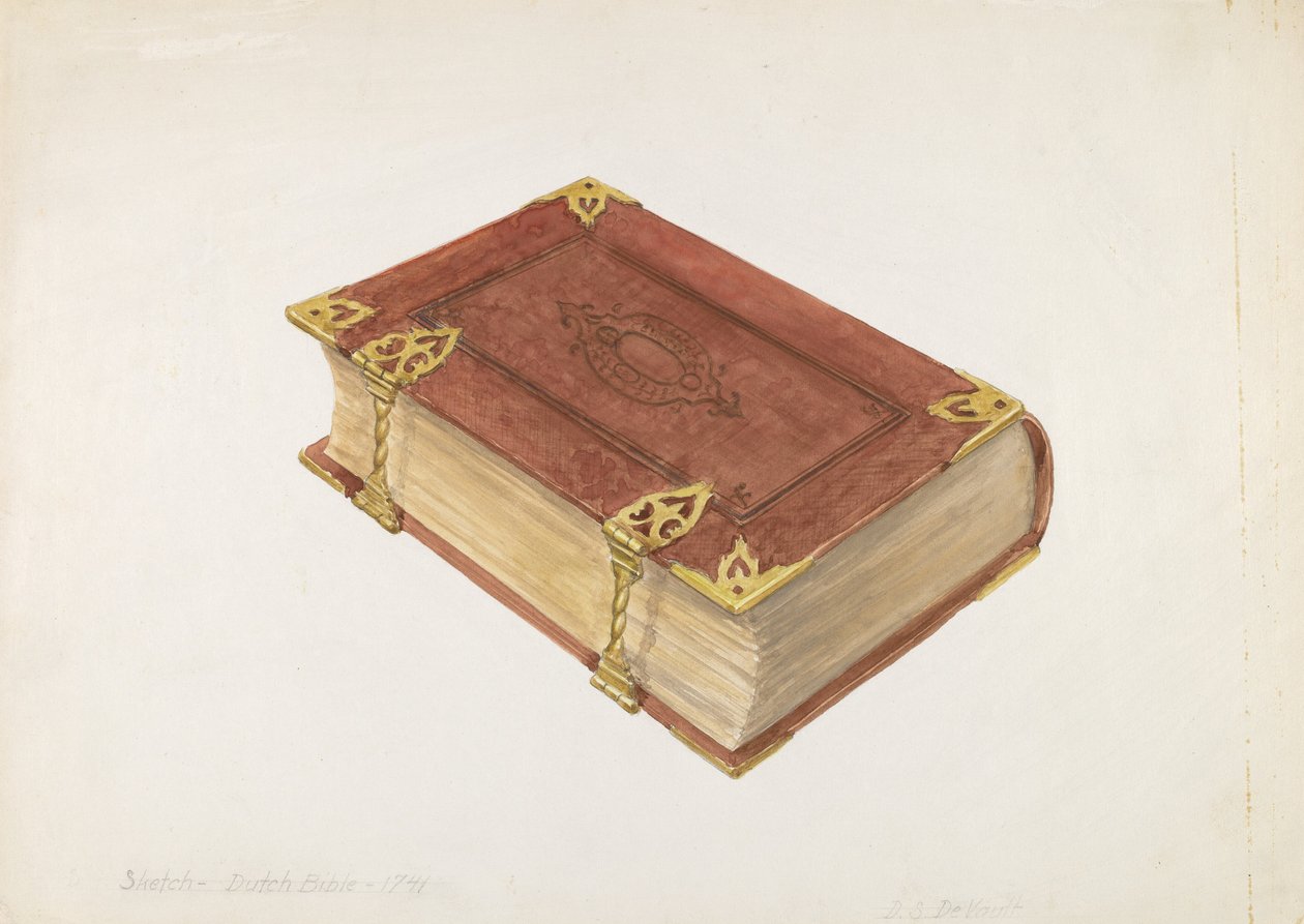 holländsk bibel av David S. De Vault