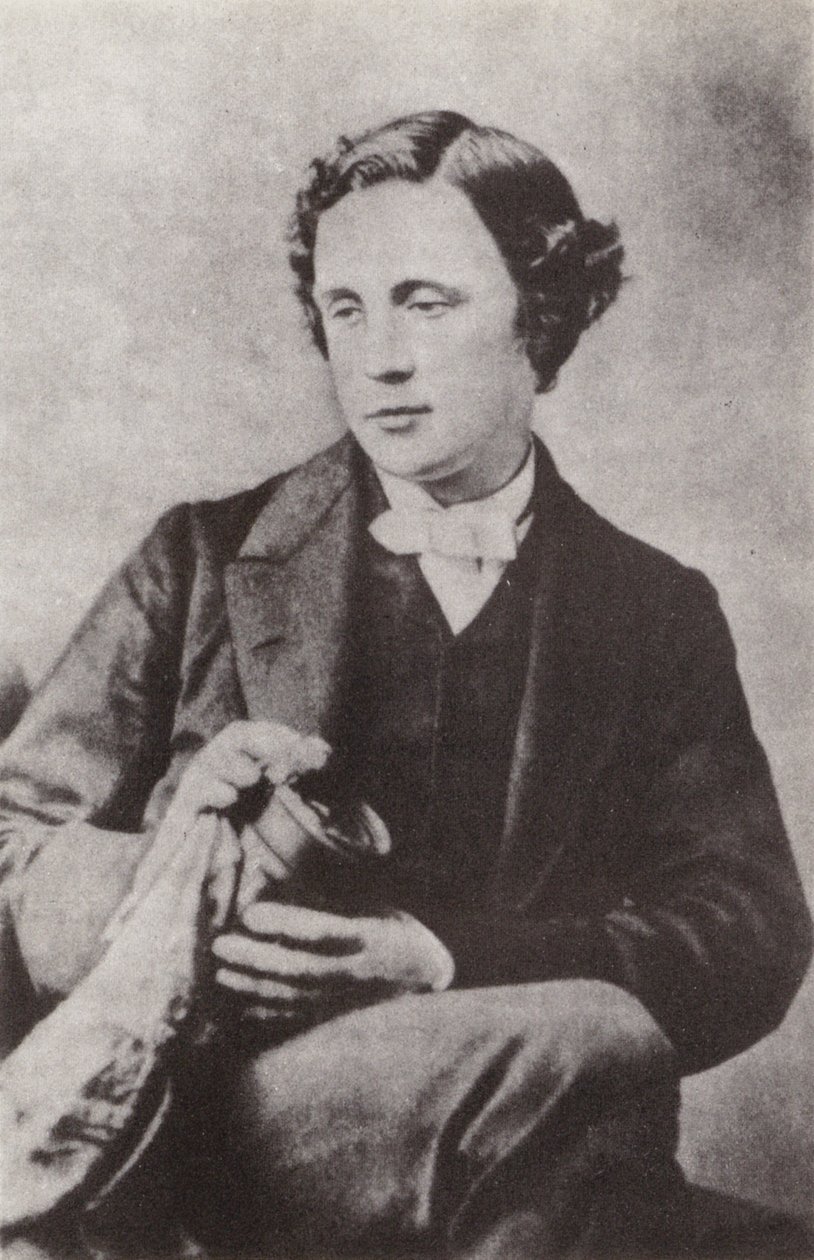 Lewis Carroll, engelsk författare (svartvitt foto) av David Scott Lieutenant-Colonel (after) Dodgson