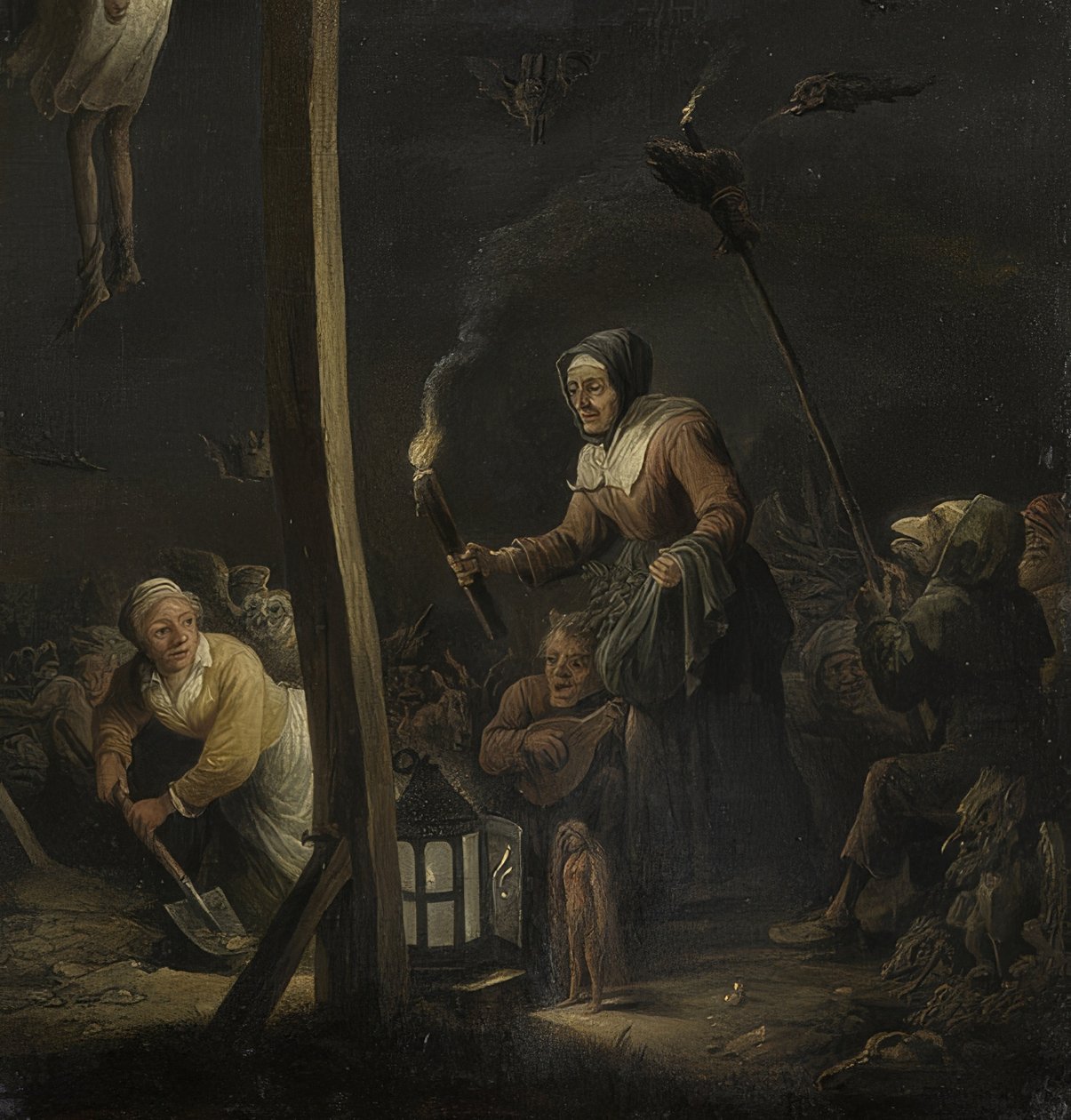 Häxscen av David Teniers the Elder