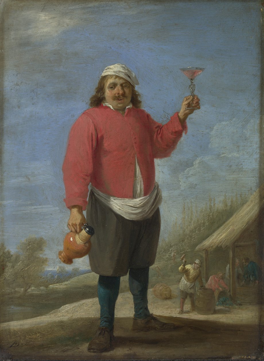 Höst Från serien De fyra årstiderna, ca. 1644 av David Teniers the Younger