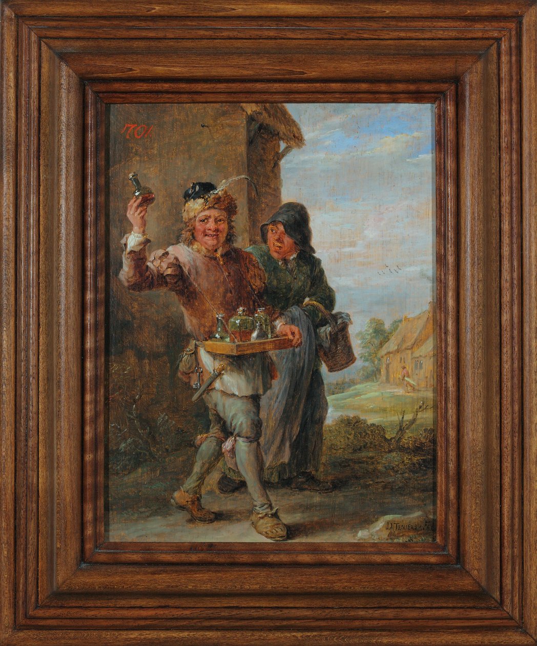 Landsläkare, c.1670 av David Teniers the Younger