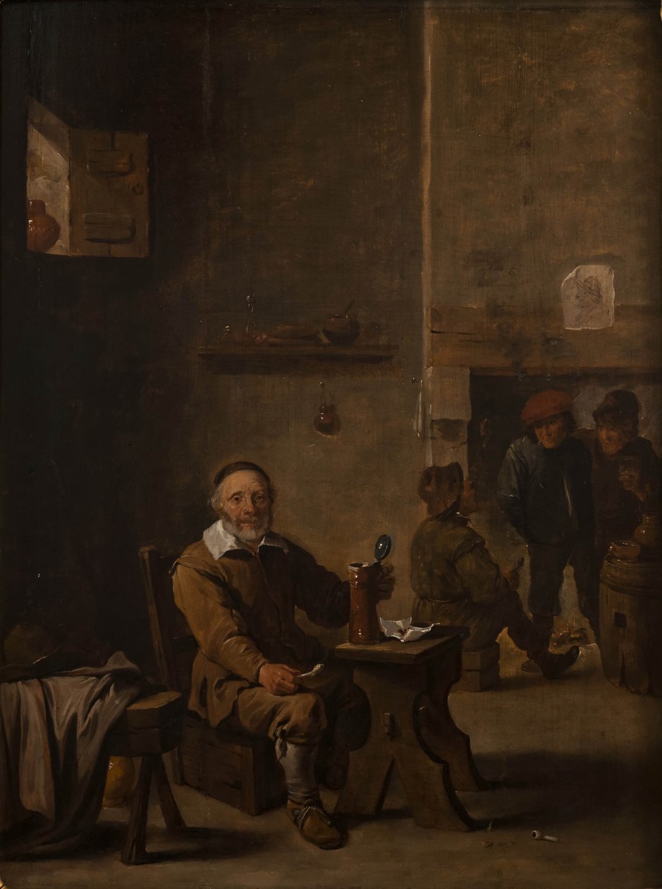 Drinkare av Teniers II (Galleria Borghese, inv. 291) av David Teniers the Younger