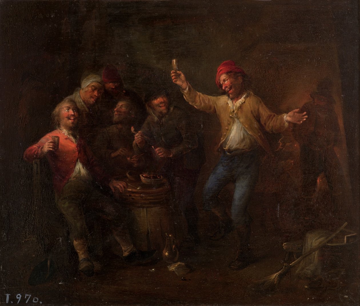 Spanska: Bebedores av David Teniers the Younger