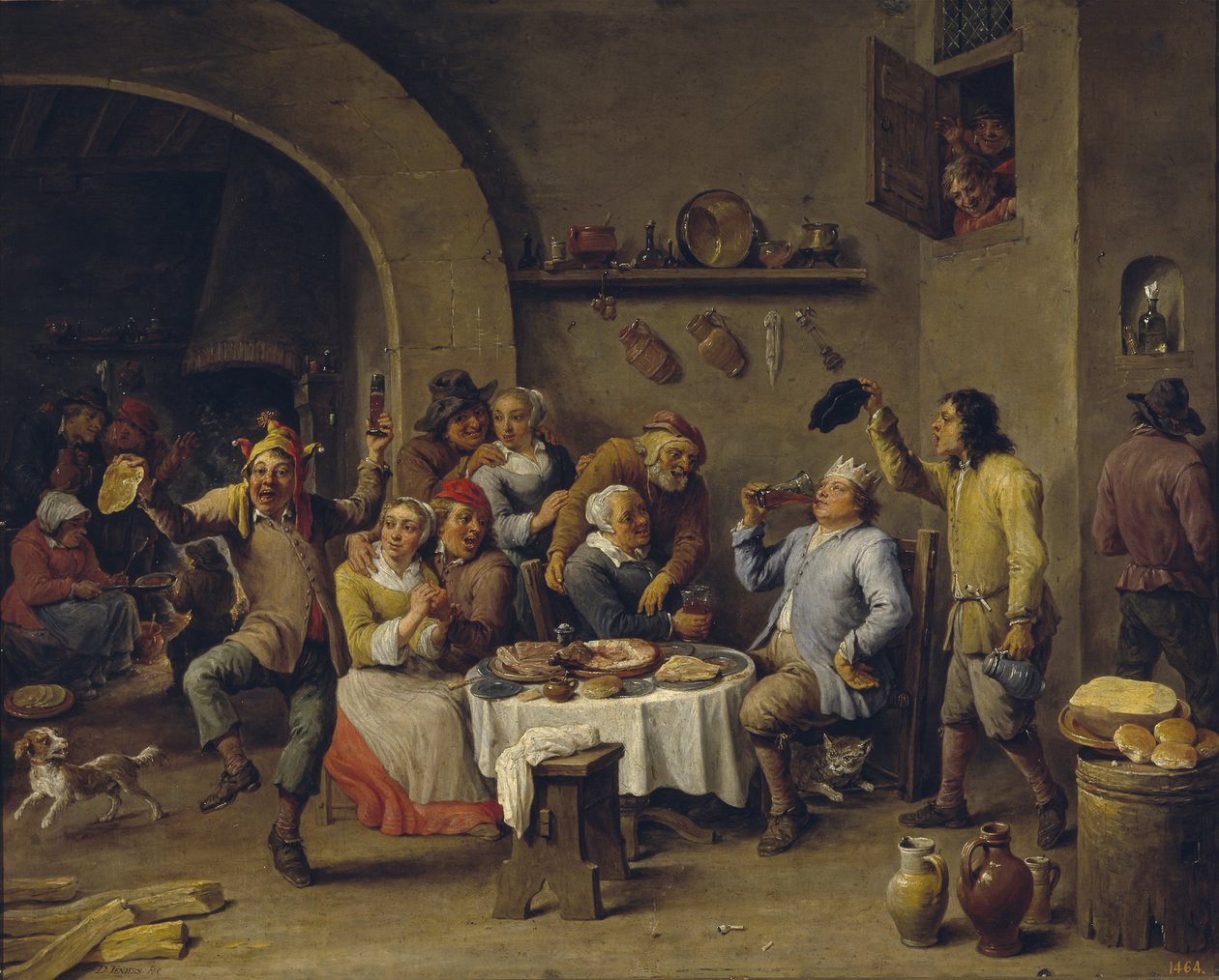 Bönkungen Bönkungens högtid av David Teniers the Younger