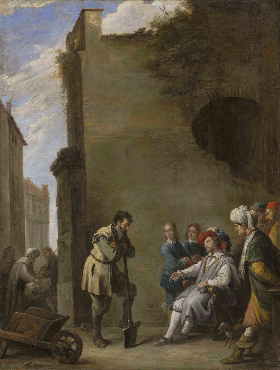 Liknelsen om arbetarna i vingården av David Teniers the Younger
