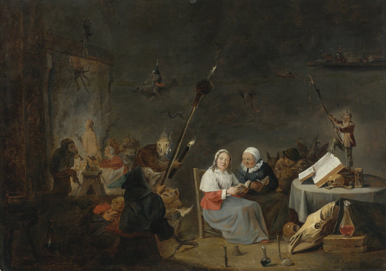 Häxans sabbat av David Teniers the Younger