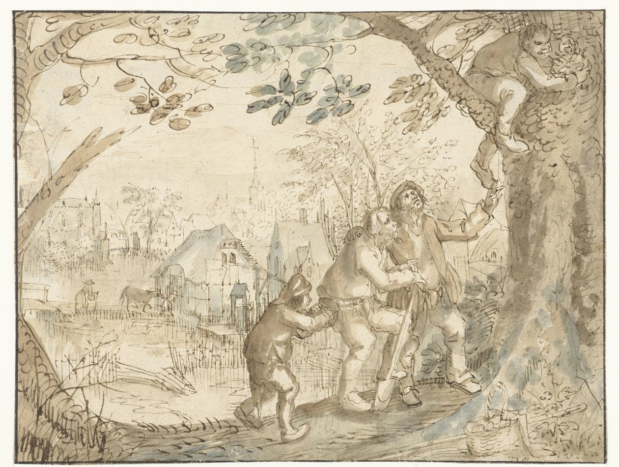 Fågelboet De nestuithaler av David Vinckboons (I)