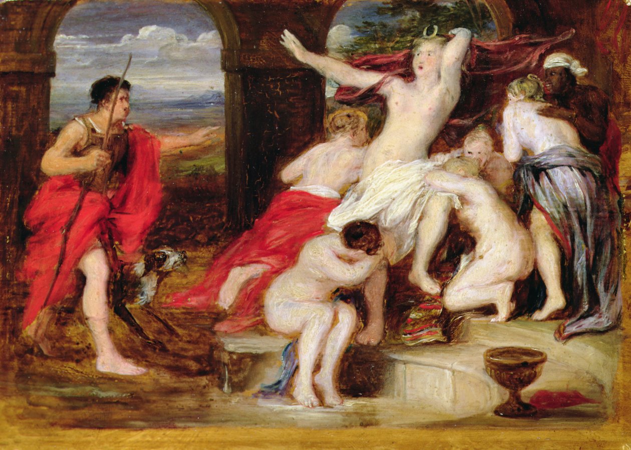 Diana och Actaeon av David Wilkie