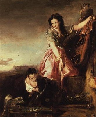 Sancho Panza i sin ungdom av David Wilkie