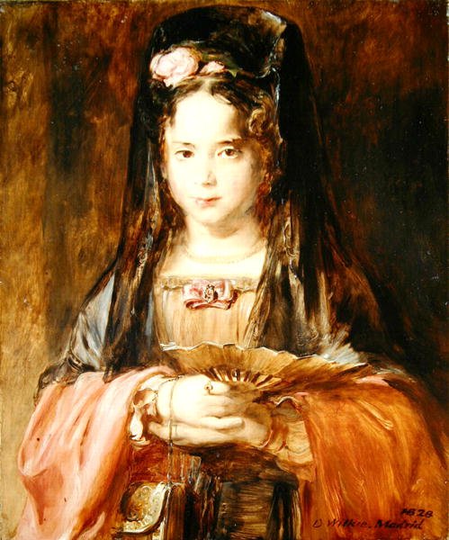 Den spanska flickan av David Wilkie