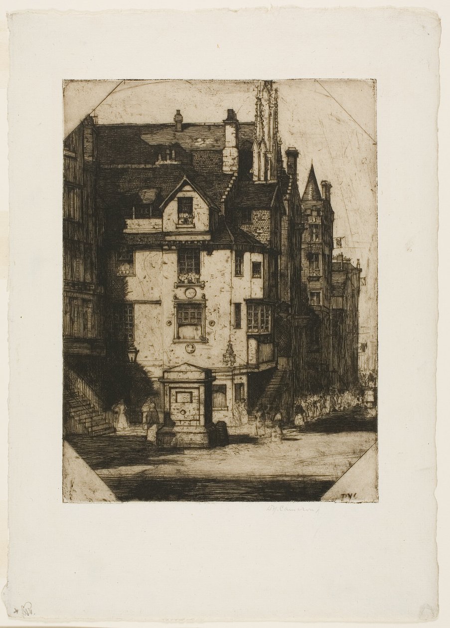 John Knox hus av David Young Cameron