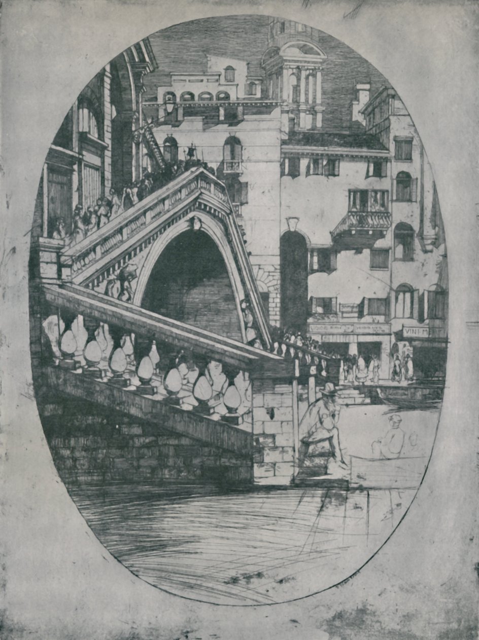 Rialto, c1900, 1925. av David Young Cameron