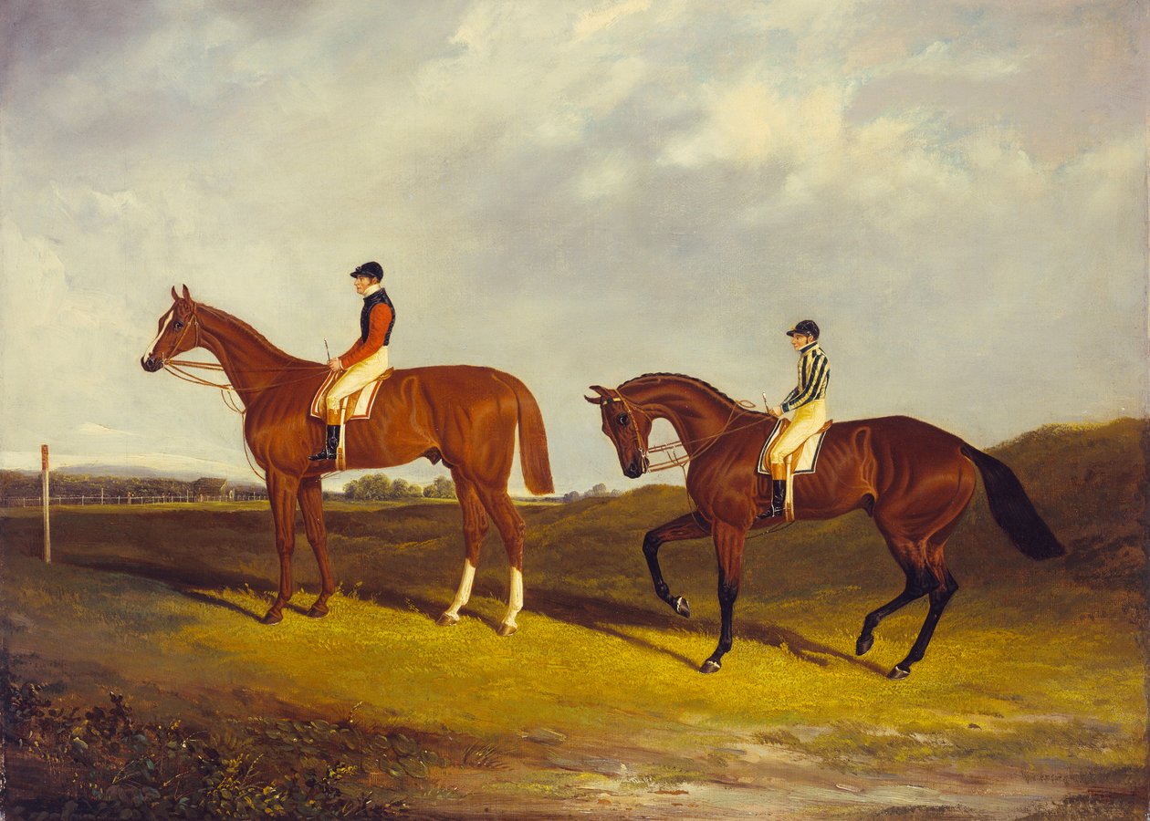 Elis" med J. Day up, och "Bay Middleton" med J. Robinson upp av David of York Dalby