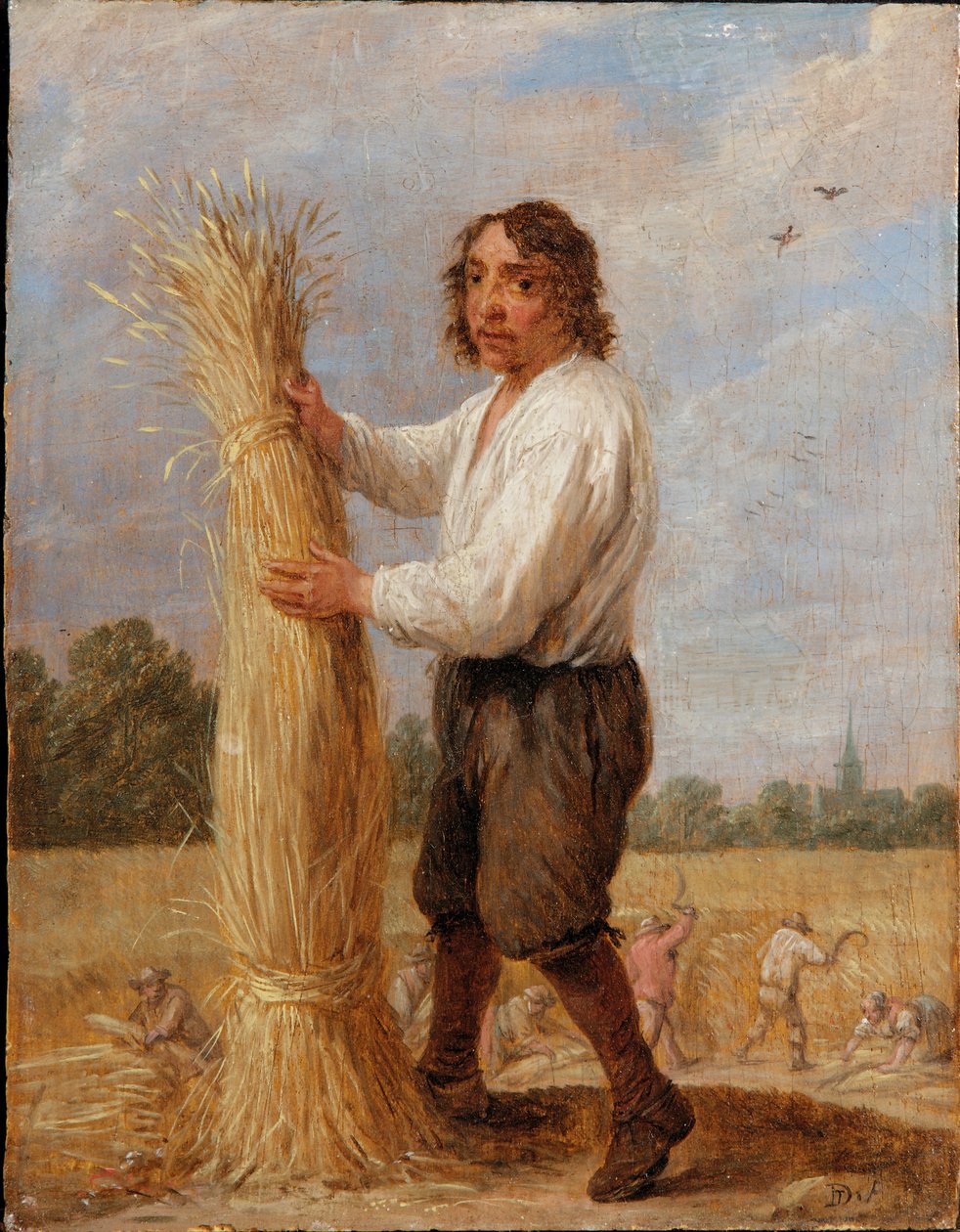 En allegori över de fyra årstiderna: Sommar av David Teniers the Younger