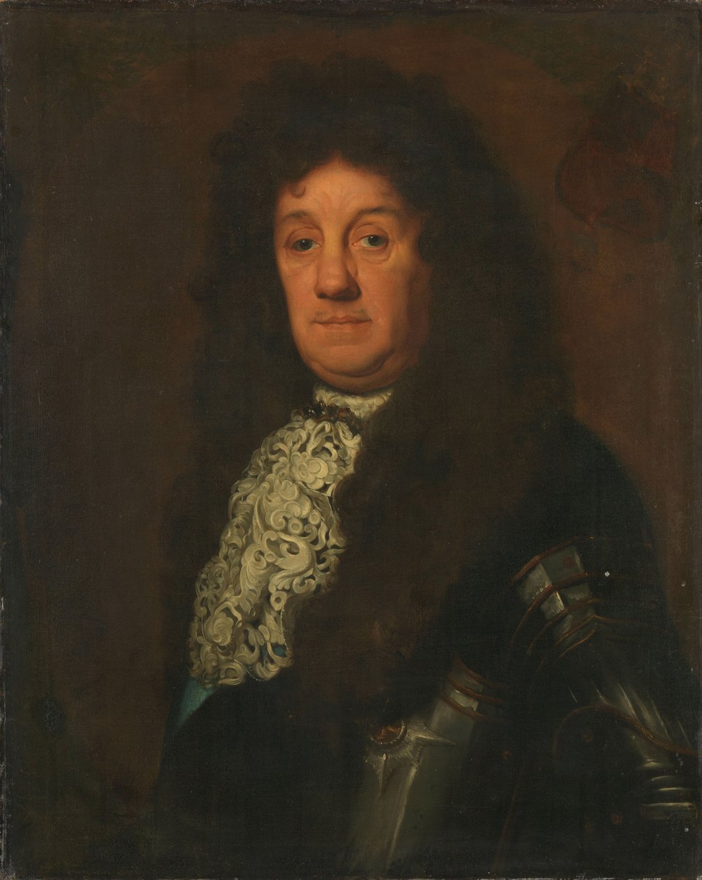 Porträtt av Cornelis Tromp av David van der Plas