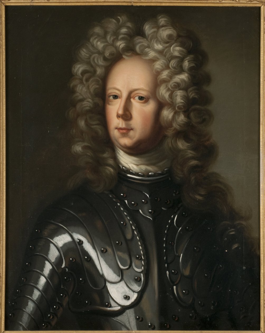 Comte Carl Gustaf Rehnskiold - Portrait of Count Carl Gustaf Rehnskioeld (1651-1722), by Krafft, David, von (1655-1724). Oil on canvas. Dimension : 74x60 cm. Nationalmuseum Stockholm av David von Krafft