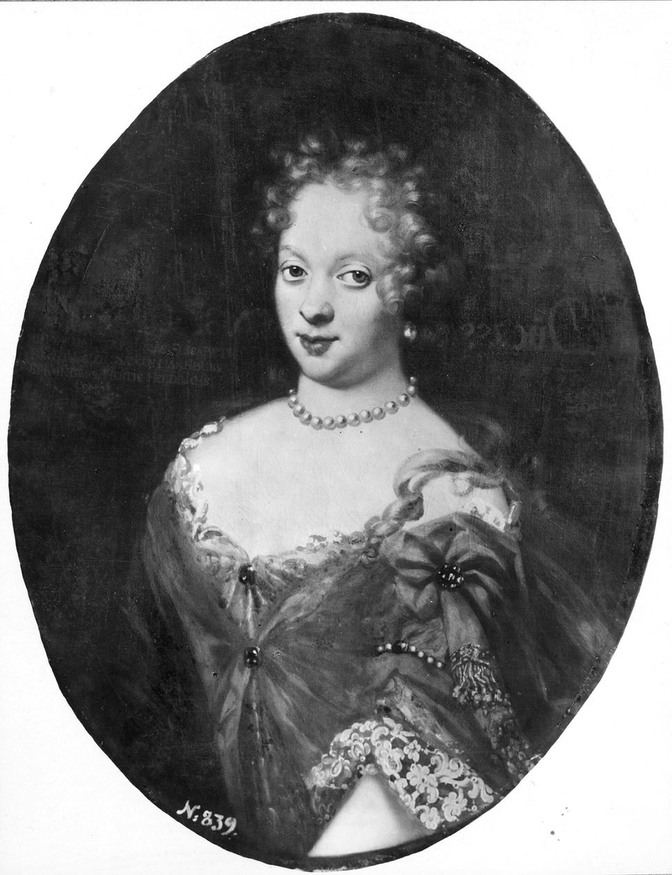Elisabeth, 1668-1738, prinsessa av Mecklenburg-Güstrow av David von Krafft
