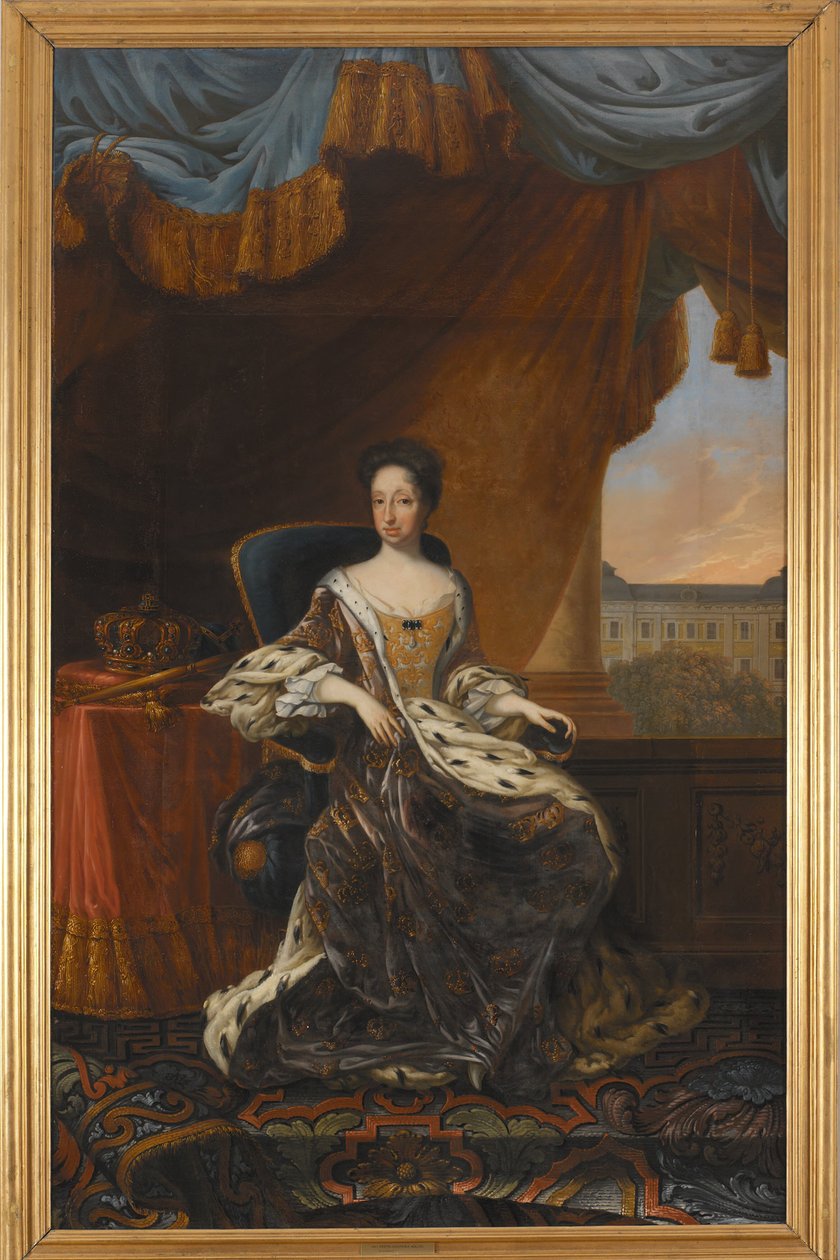 Hedvig Eleonora, 1636-1715, drottning av Sverige av David von Krafft