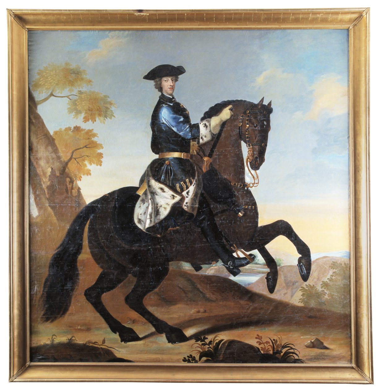 Porträt, Reiter av David von Krafft