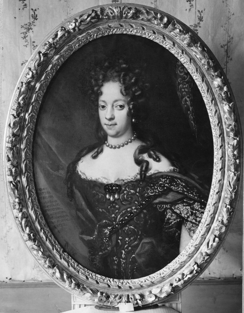 Sofia, 1662-1738, prinsessa av Mecklenburg-Güstrow, hertiginna av Württemberg-Bernstadt av David von Krafft