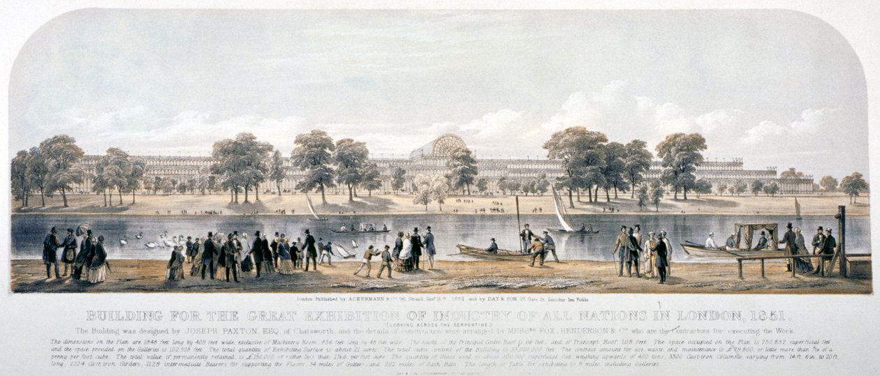 Stor utställning, Hyde Park, London, 1851 av Day and Son