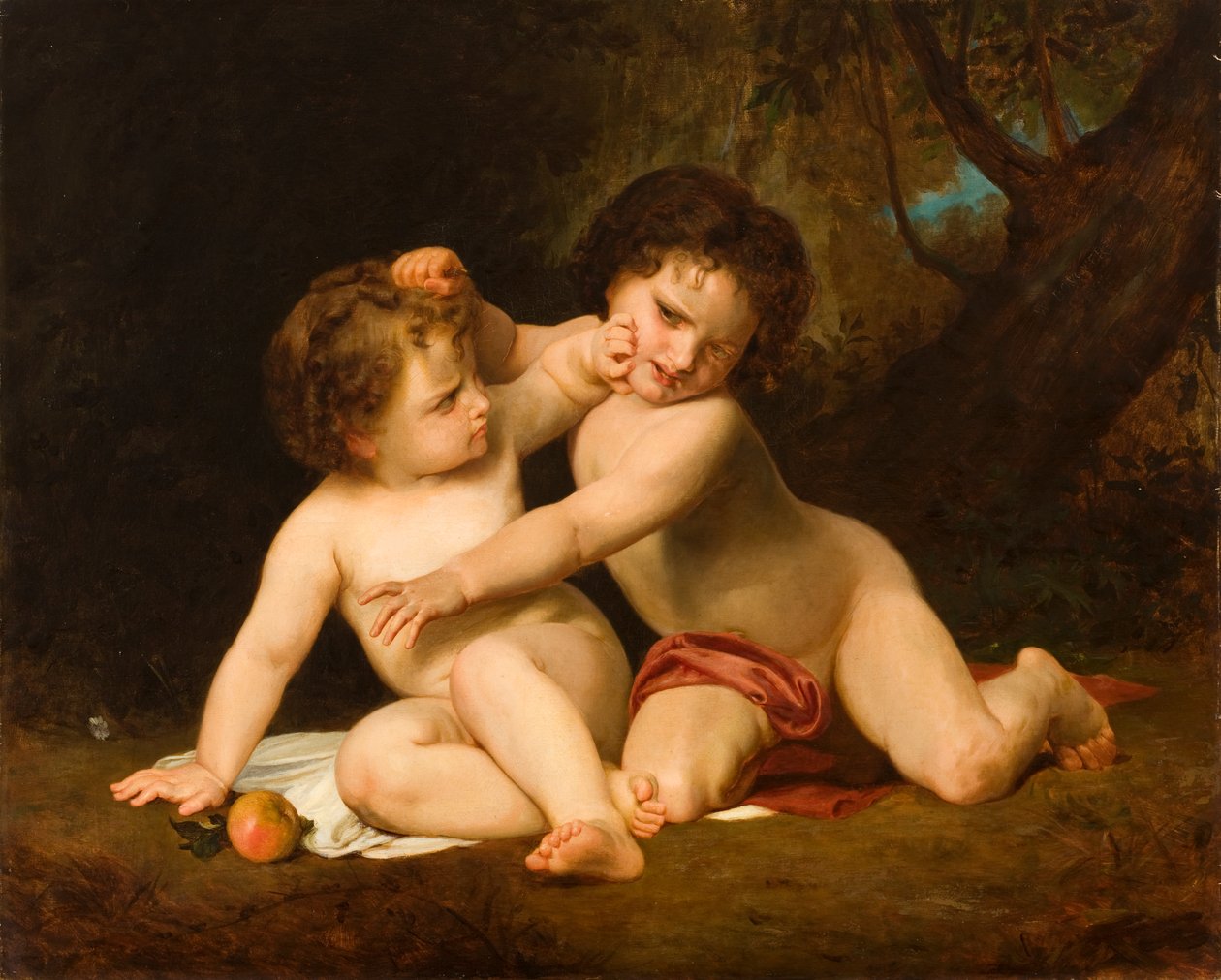 War (The First Discord), efter William Adolphe Bouguereau, 1877-89 av De Scott Evans