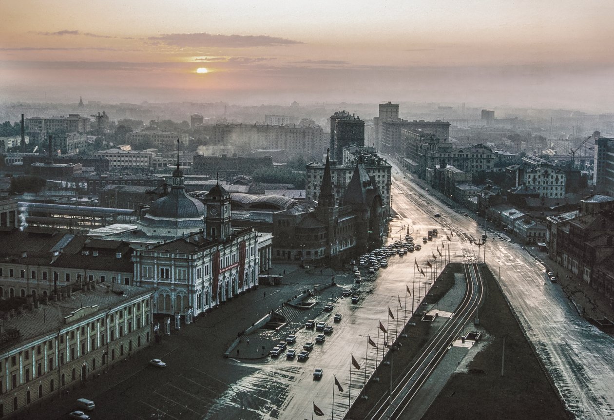 Sovjetunionen Moskva Komsomol Square, Leningrad  Yaroslavl Stations av Dean Conger
