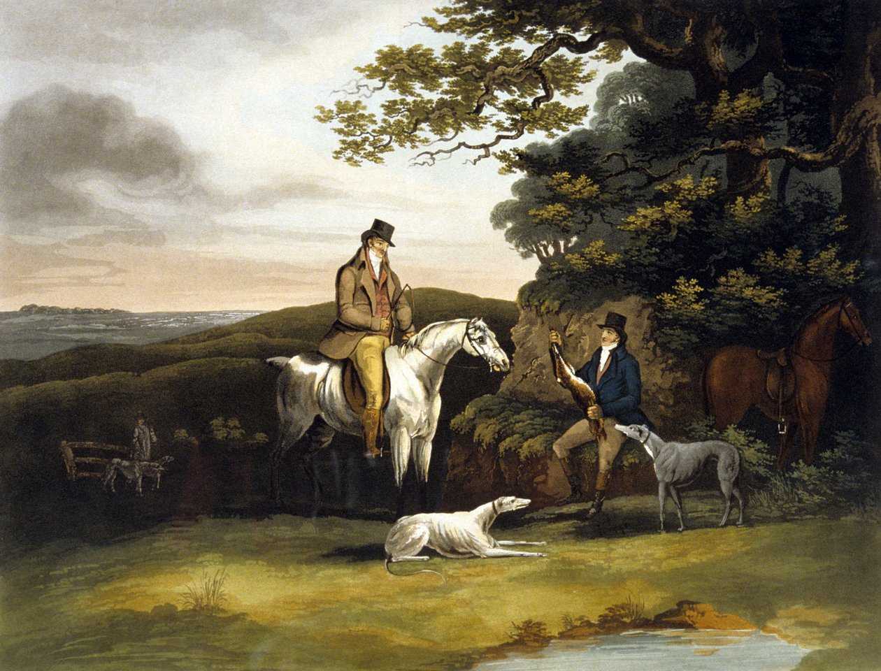 Coursing, plåt 3, graverad av R.G. Fogde av Dean Snr. (after) Wolstenholme