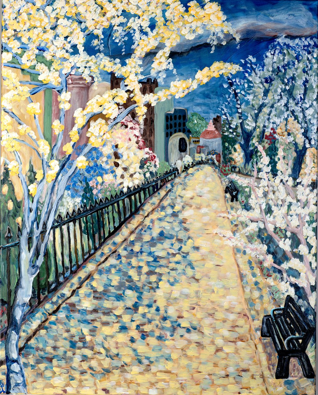 Blossom Way, 2021 av Deborah Eve Alastra