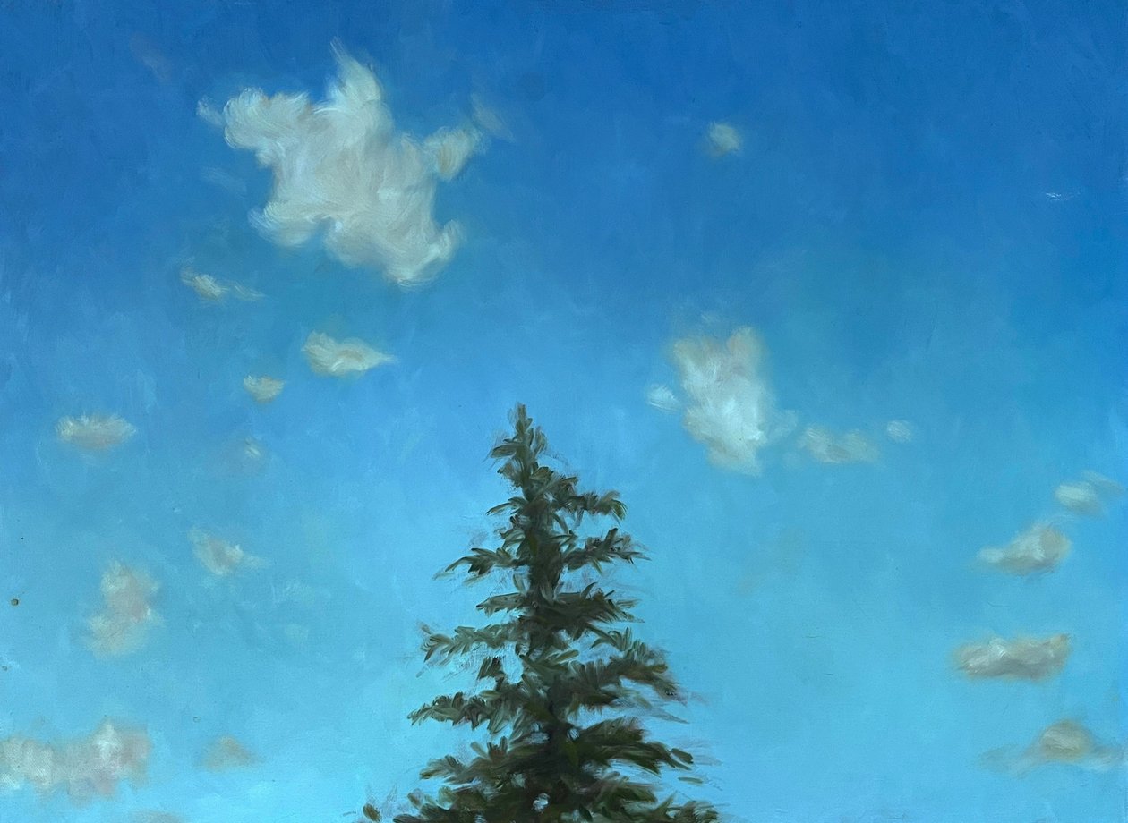 Lone Pine, 2002 (målning) av Deborah Stevenson
