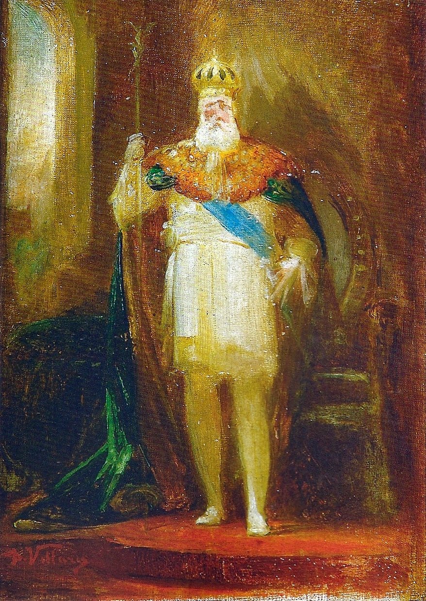 Pedro II of Brazil av Decio Villares