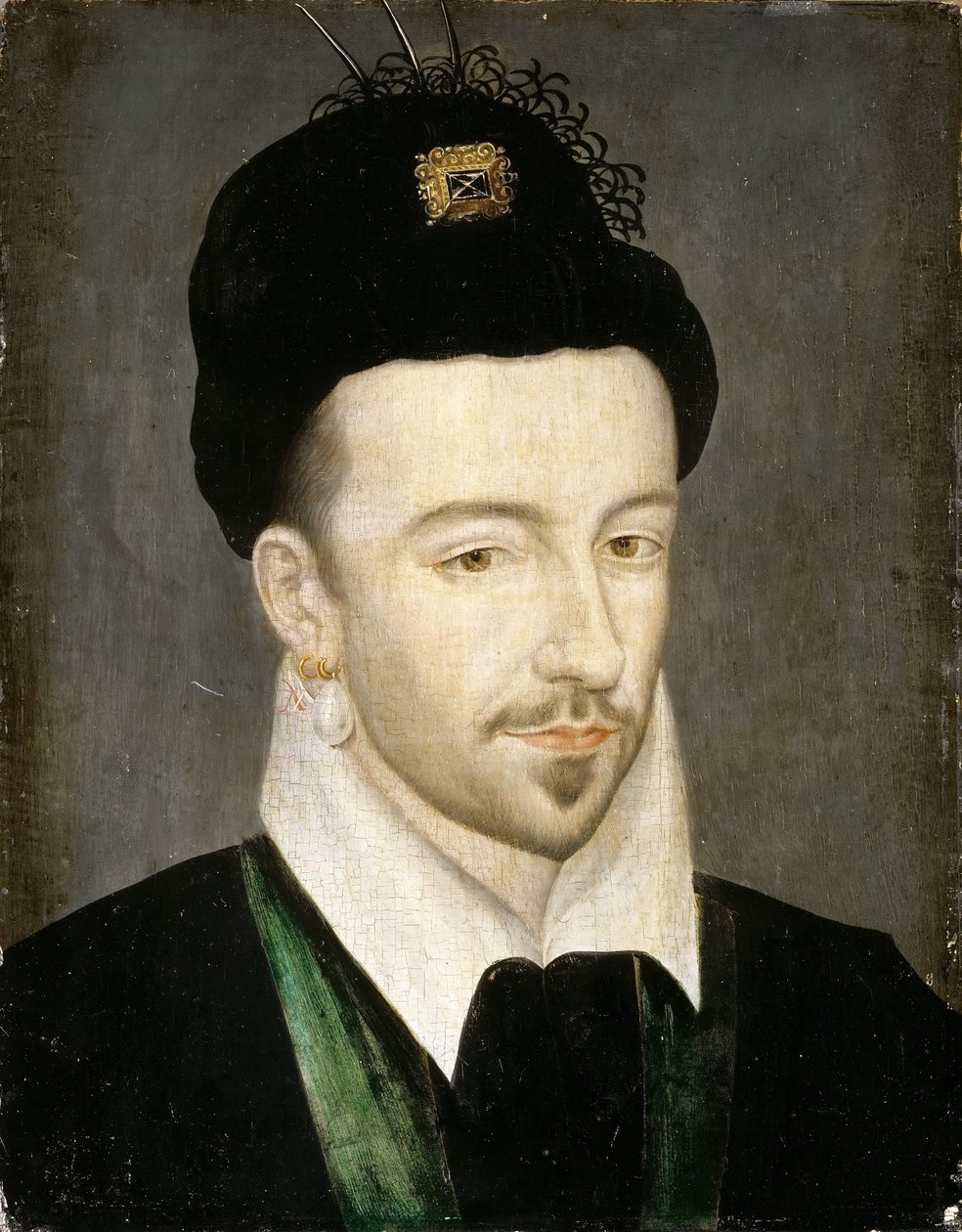 Porträtt av Henrik III av Frankrike av Decourt