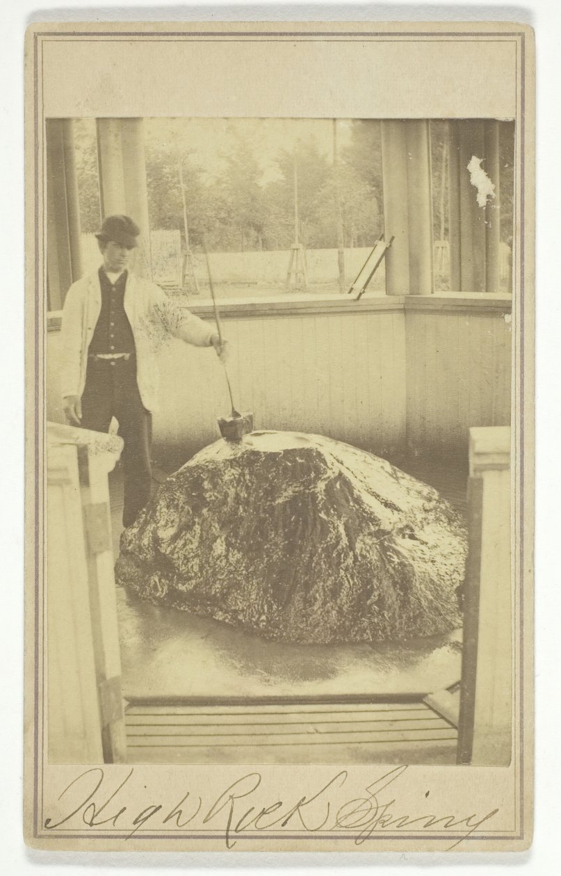 High Rock Spring, ca. 1865. av Deloss Barnum