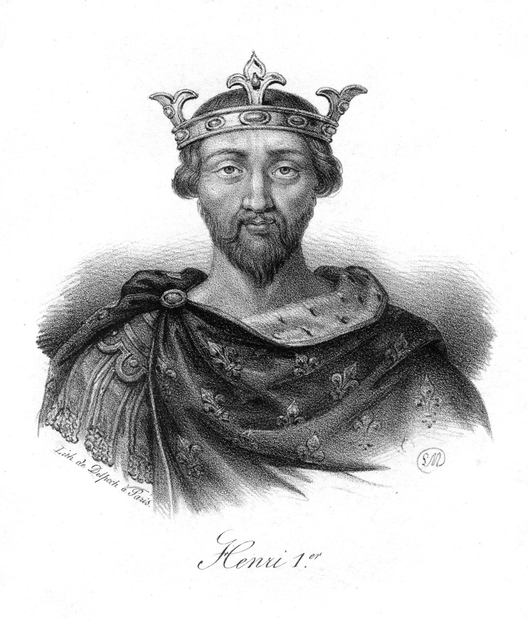 Henri I. av England eller Frankrike av Delpech