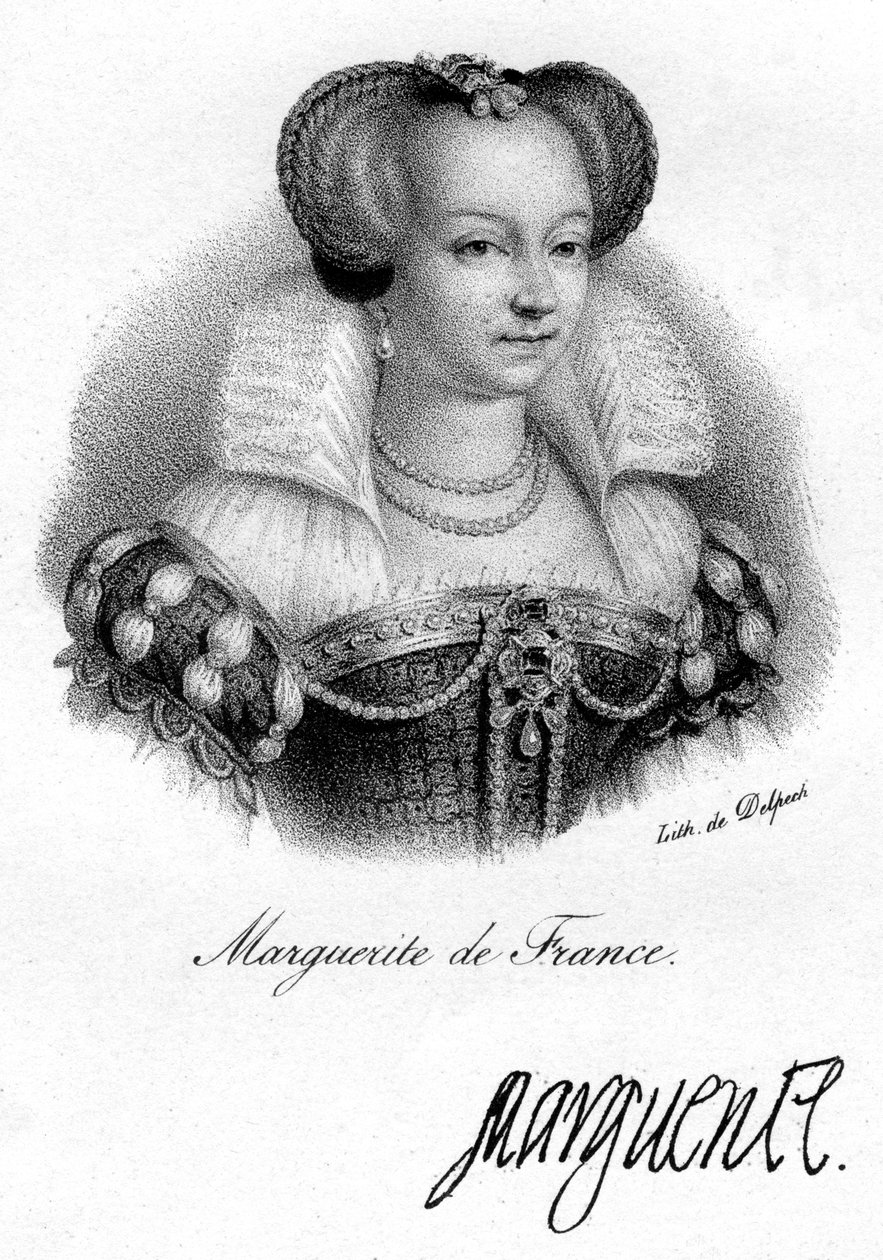 Marguerite av Frankrike. av Delpech