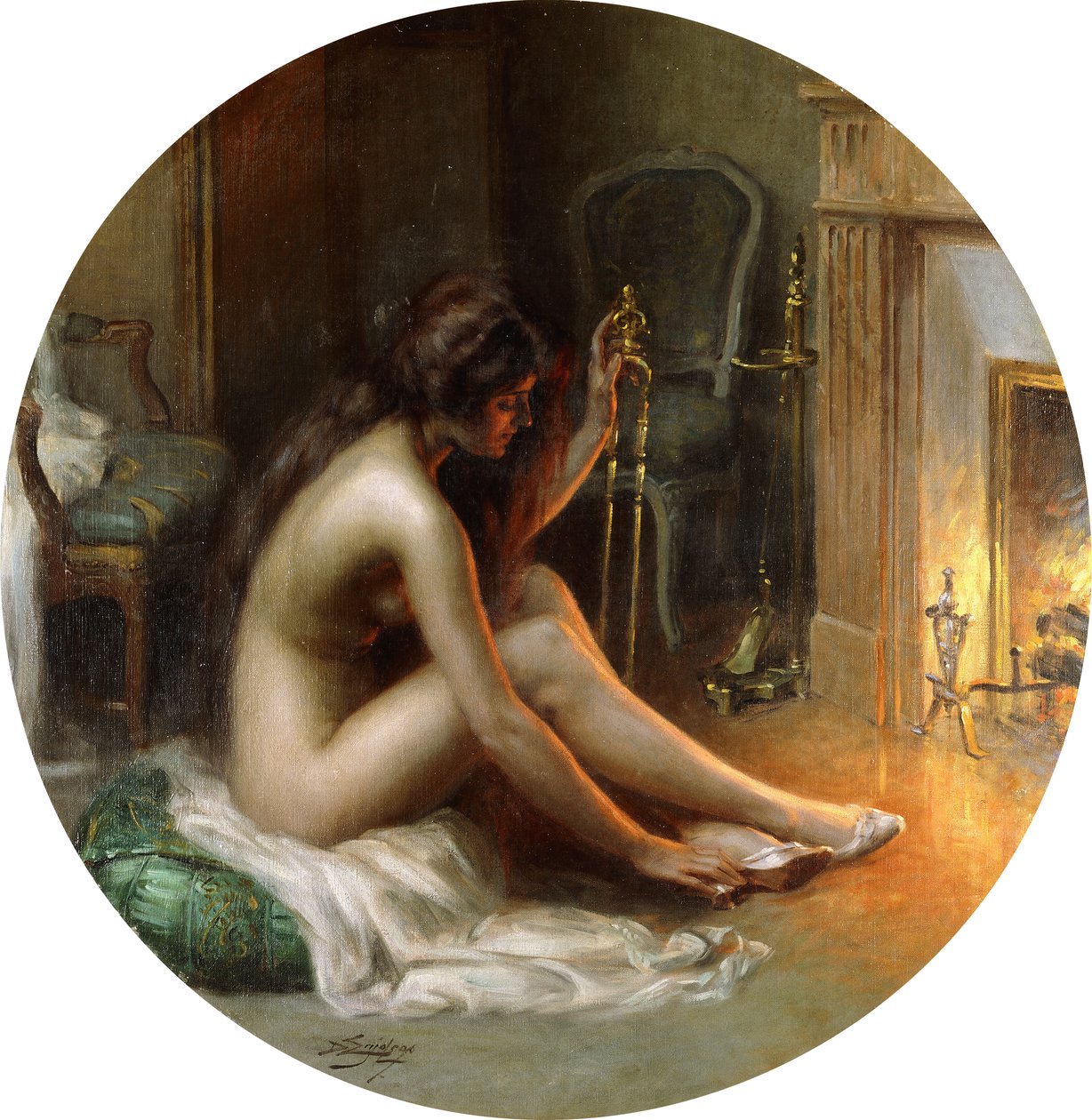 Vid elden av Delphin Enjolras