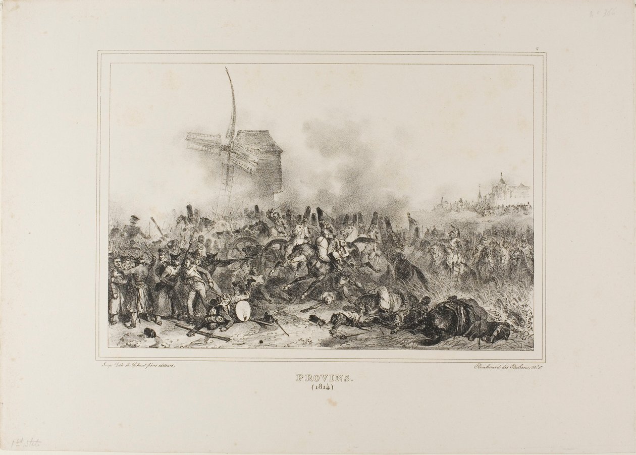 Provinsen 1814 av Denis Auguste Marie Raffet