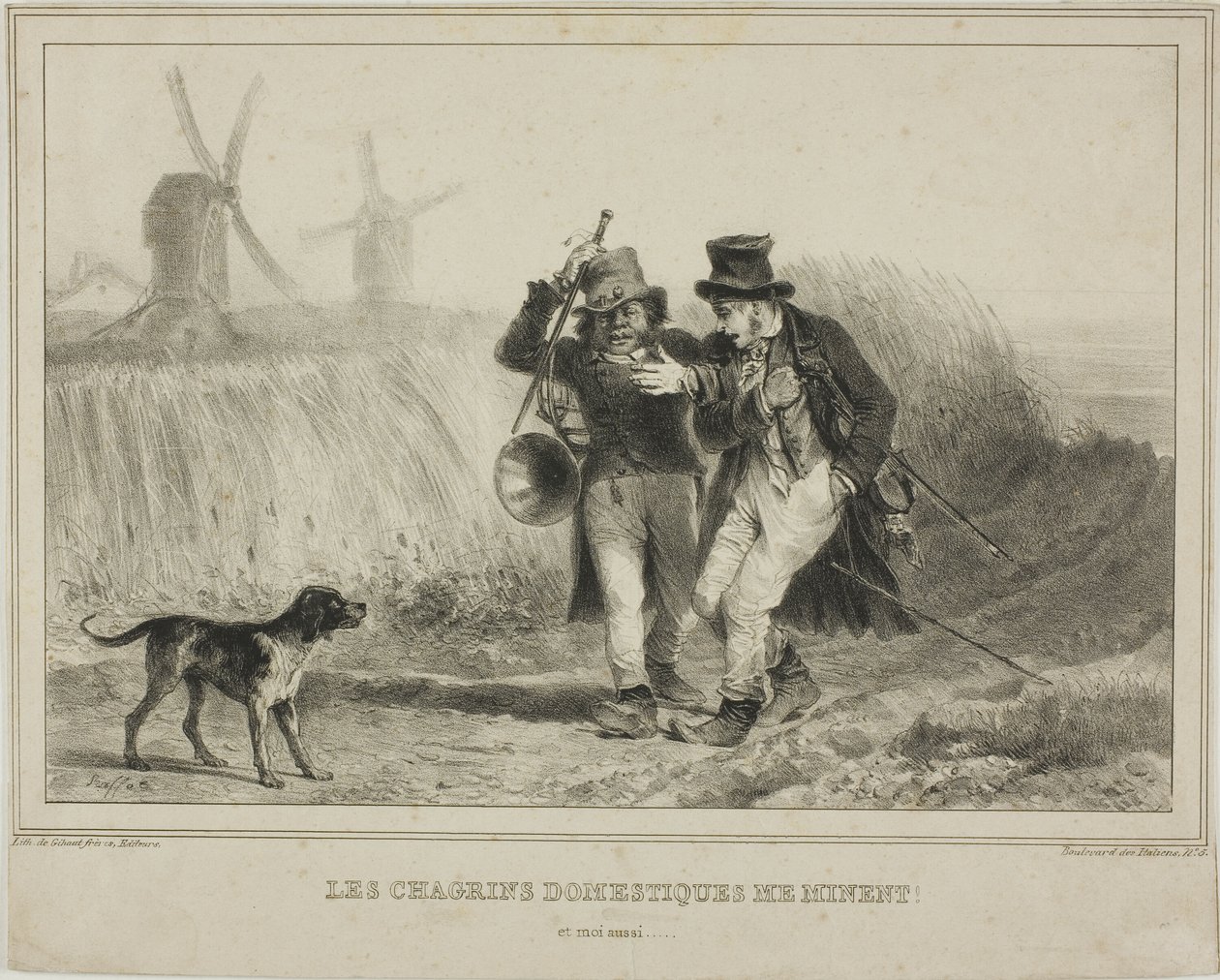De inhemska sorgerna är min plåga! av Denis Auguste Marie Raffet