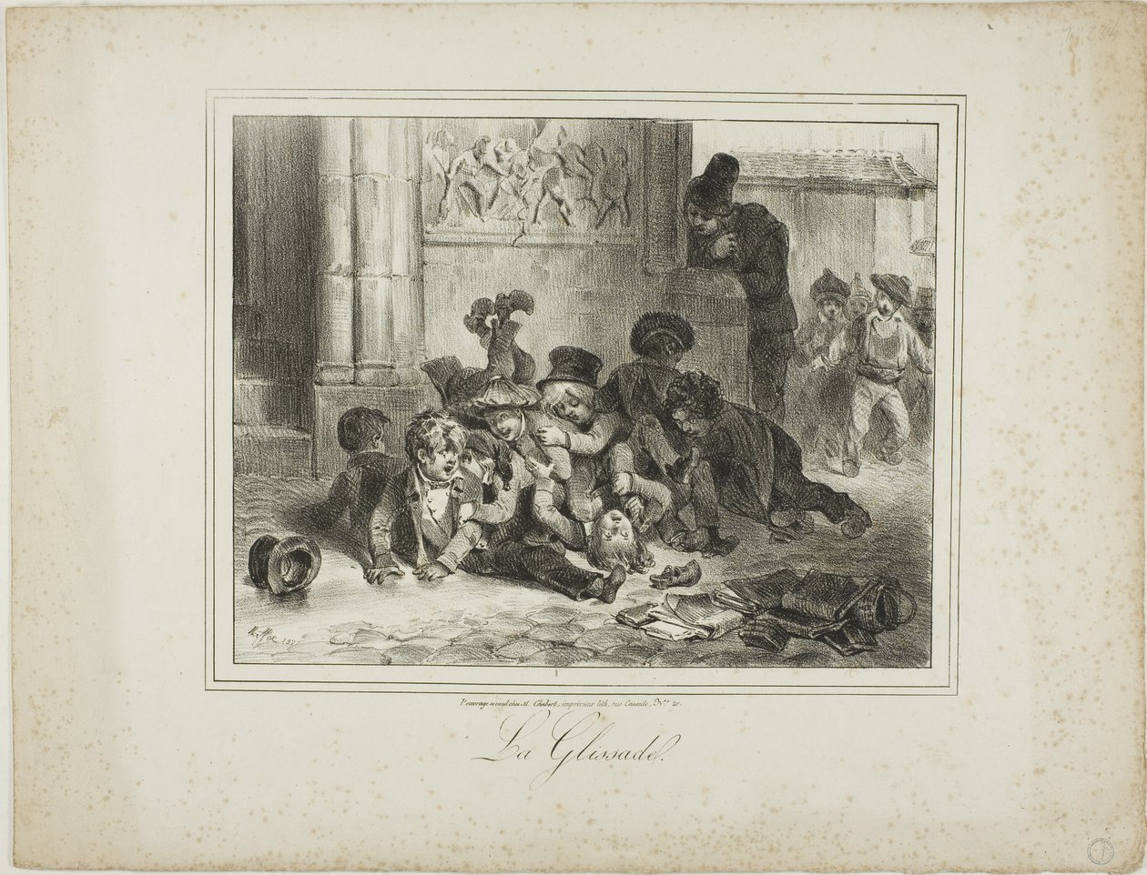 Rutschkanan av Denis Auguste Marie Raffet