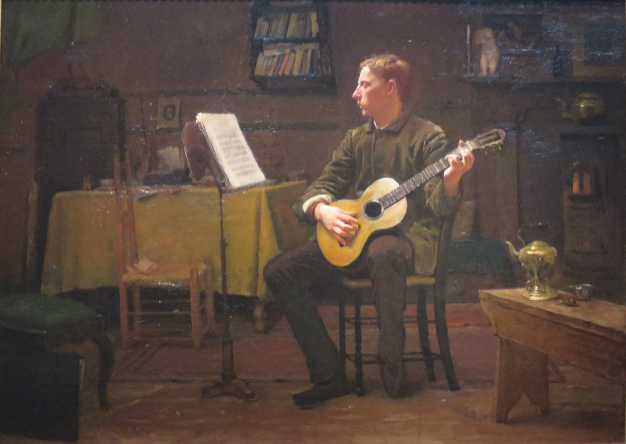 En bohem av Dennis Miller Bunker, 1885 av Dennis Miller Bunker