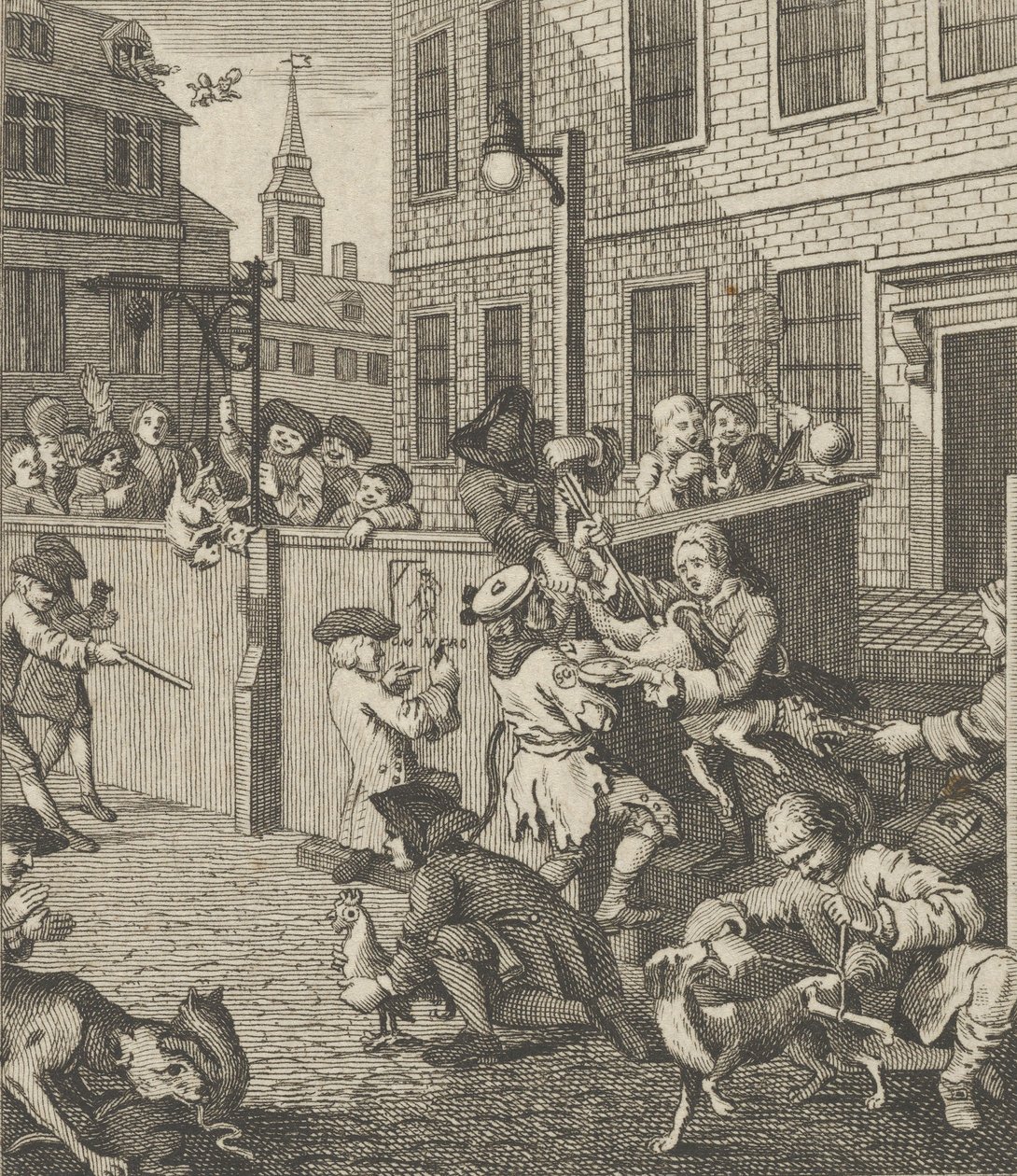 Det första steget av grymhet, ca. 1800. av Dent