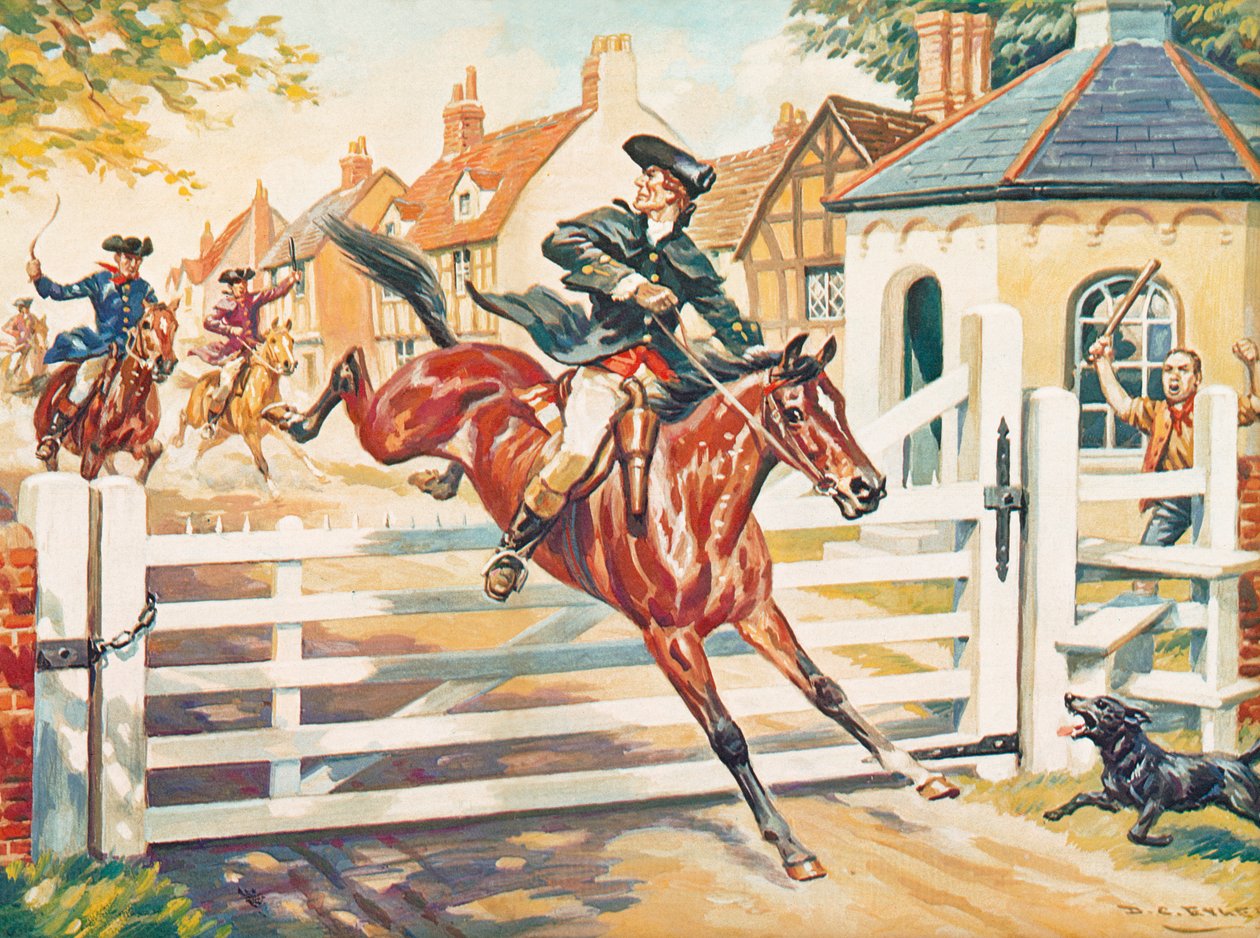 Highwayman jagas av Bow Street Runners av Derek Charles Eyles
