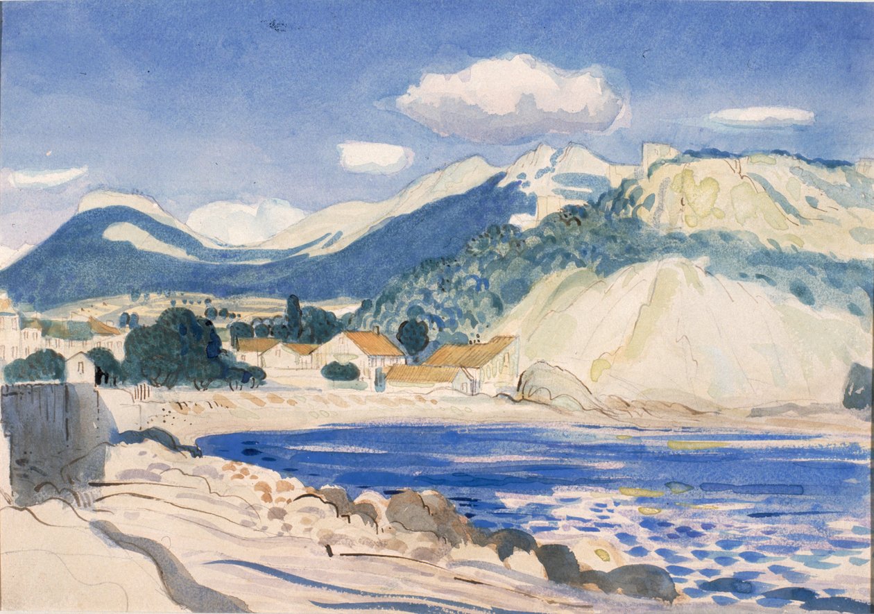 Bay i södra Frankrike (kroppsfärg) av Derwent Lees