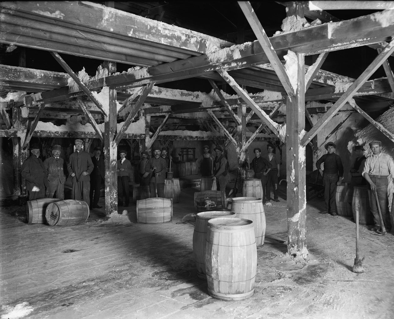 Del Ray Salt Co., ca 1900-20 av Detroit Publishing Co.
