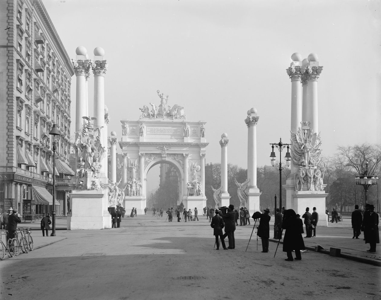 Dewey Arch, New York, N.Y., ca 1899-1901 av Detroit Publishing Co.