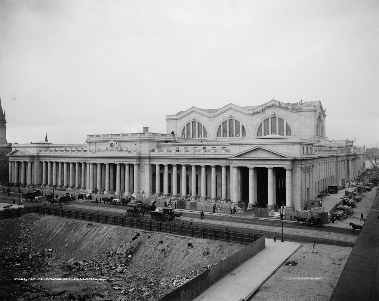 New Pennsylvania Station, New York, N.Y., ca 1904-20 av Detroit Publishing Co.